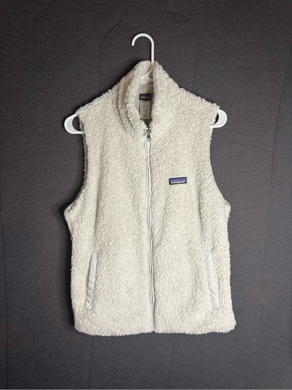 Patagonia Women’s Cream Fleece Vest - Cozy Zip-Up